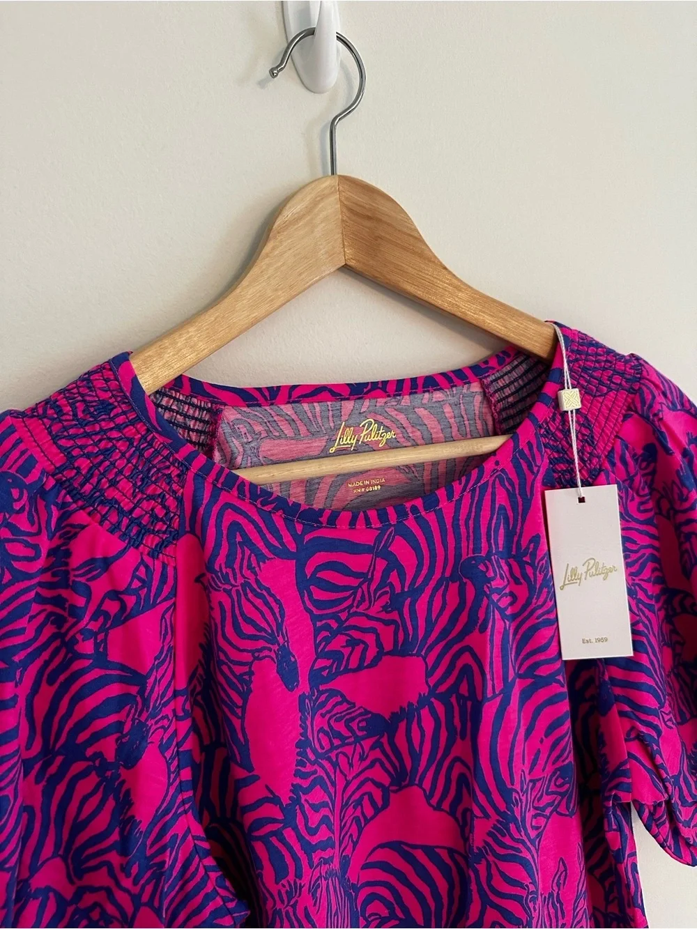NWT lilly pulitzer rosen dress in passion fruit pink wild nights size medium